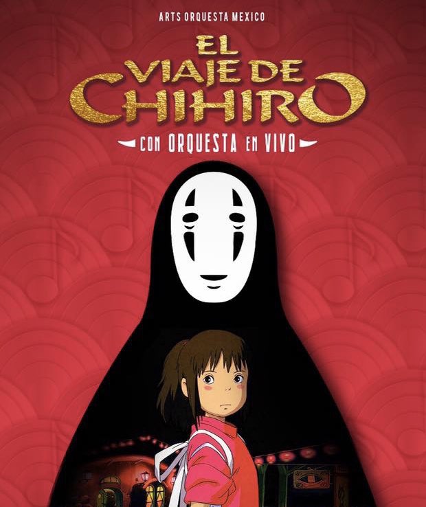 El Viaje de Chihiro en México con orquesta en&nbsp;vivo