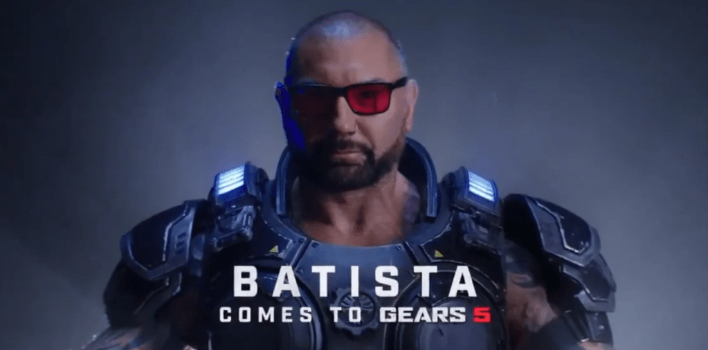 Dave Batista en Gear 5: los sueños nunca son&nbsp;lejanos