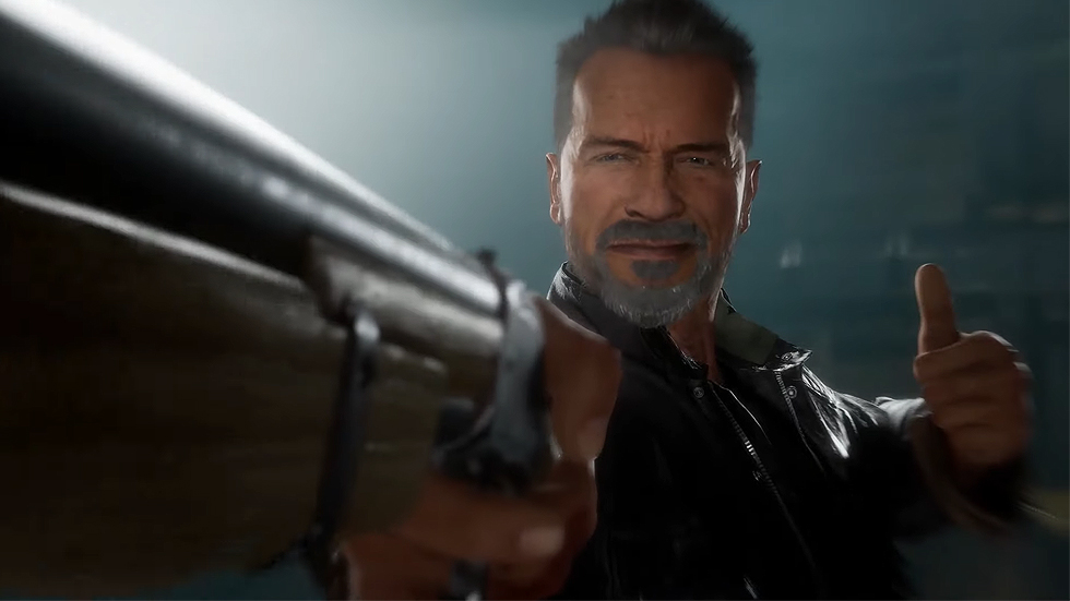 Gameplay del T-800 en Mortal Kombat&nbsp;11