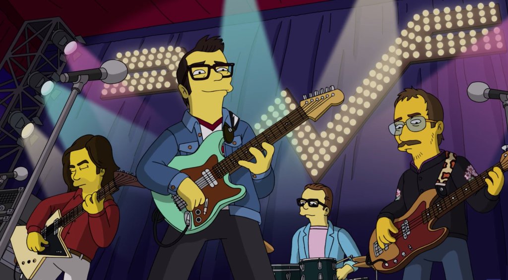 Weezer y Los Simpson, la combinación que necesitamos a media&nbsp;pandemia