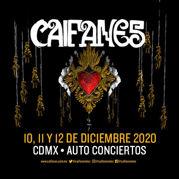Caifanes darán conciertos en&nbsp;diciembre