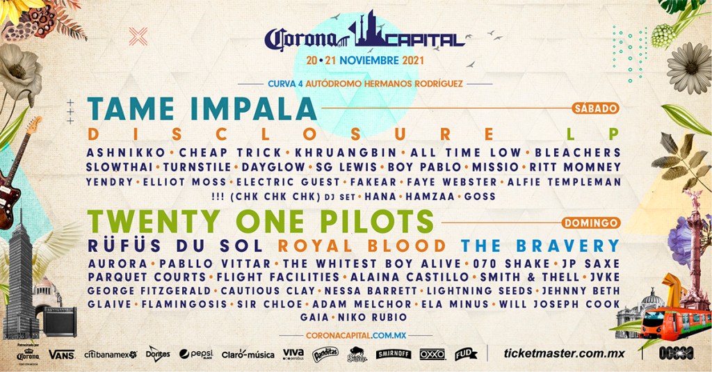 Corona Capital 2021: sigue aquí la transmisión EN VIVO de este sábado y&nbsp;domingo